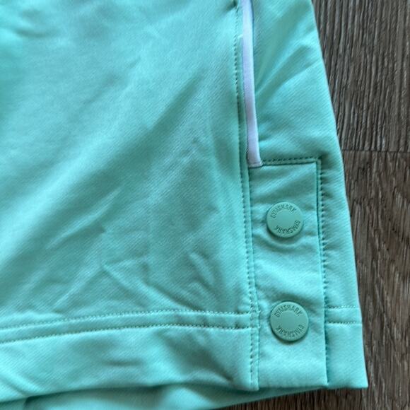 Gymshark Recess Mint Green High Rise Snap Shorts Size M 3” Inseam - Picture 2 of 7